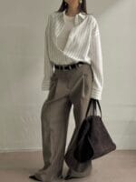 [Premium] The Chic Easy Stripes Shirt - Image 13