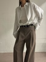 [Premium] The Chic Easy Stripes Shirt - Image 18