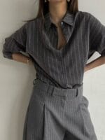[Premium] The Chic Easy Stripes Shirt - Image 24