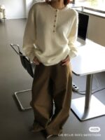 [Premium] 30% Alpaca Oversized Knit - Image 10