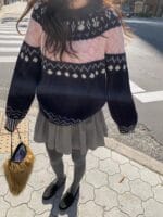 [Premium] Nordic Fair Isle Knit - Image 8