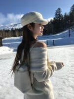 [Premium] Haze Off-shoulder Knit - Image 4