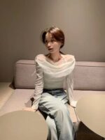 Chiffon Haltered Festive Top - Image 15