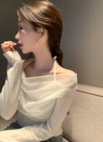 Chiffon Haltered Festive Top - Image 19