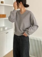 ANNIVERSARY! Fleeced Vneck Sweatshirt - Image 8