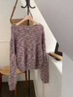 ANNIVERSARY! Mocha Mist Soft Knit Sweater - Image 5