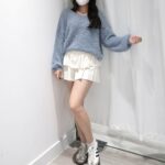 Soft Fuzzy Vneck Knit - Image 2