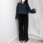 Soft Fuzzy Vneck Knit - Image 4