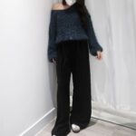 Soft Fuzzy Vneck Knit - Image 6