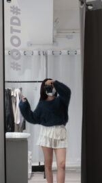 Soft Fuzzy Vneck Knit - Image 24