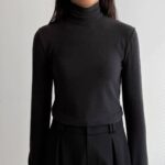 ANNIVERSARY! Soft Wool Turtle Neck Top - Image 2