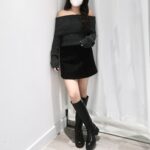 Ribbed Off Shoulder Knit - Image 21