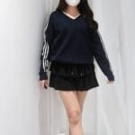 Side Stripes Vneck Sweater - Image 5