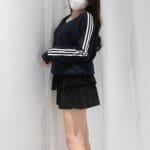 Side Stripes Vneck Sweater - Image 7