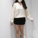 Textured Cable Knit Top