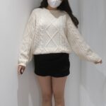 Textured Cable Knit Top - Image 3