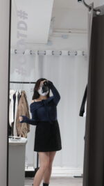 Multi-Drape Drawstring Off-Shoulder Knit - Image 14