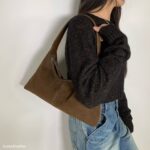 Soft Suede Triangle Bag - Image 5