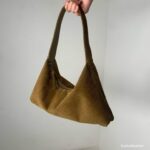 Soft Suede Triangle Bag - Image 7