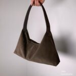 Soft Suede Triangle Bag - Image 12