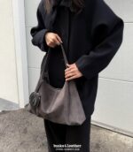 Soft Suede Triangle Bag - Image 19