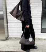 Soft Suede Triangle Bag - Image 20