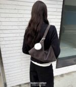 Soft Suede Triangle Bag - Image 21