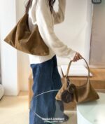 Soft Suede Triangle Bag - Image 22