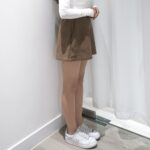 Corduroy A cut Shorts - Image 8