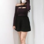 Corduroy A cut Shorts - Image 15