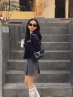 Basic Pleated Skorts - Image 3