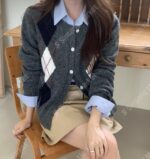 Spade Preppy Wool Cardigan - Image 16