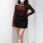 Lined Off-shoulder Top