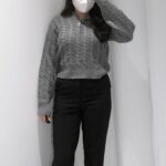 Cable Knit Crop Top - Image 12