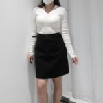 Flipped V-Knit Top - Image 9