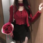 Choker Fluffy Set Top