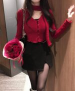 Choker Fluffy Set Top - Image 4