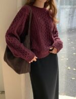 Overfit Cable Knit - Image 13