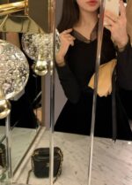 Patched Lace Polo Top - Image 4