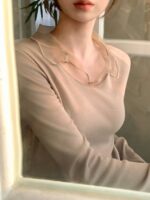 Patched Lace Polo Top - Image 22