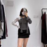 Asymmetric Choker Blouse - Image 16