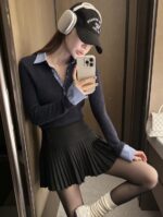 COMEBACK!! Layered Preppy Knit - Image 16