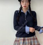 COMEBACK!! Layered Preppy Knit