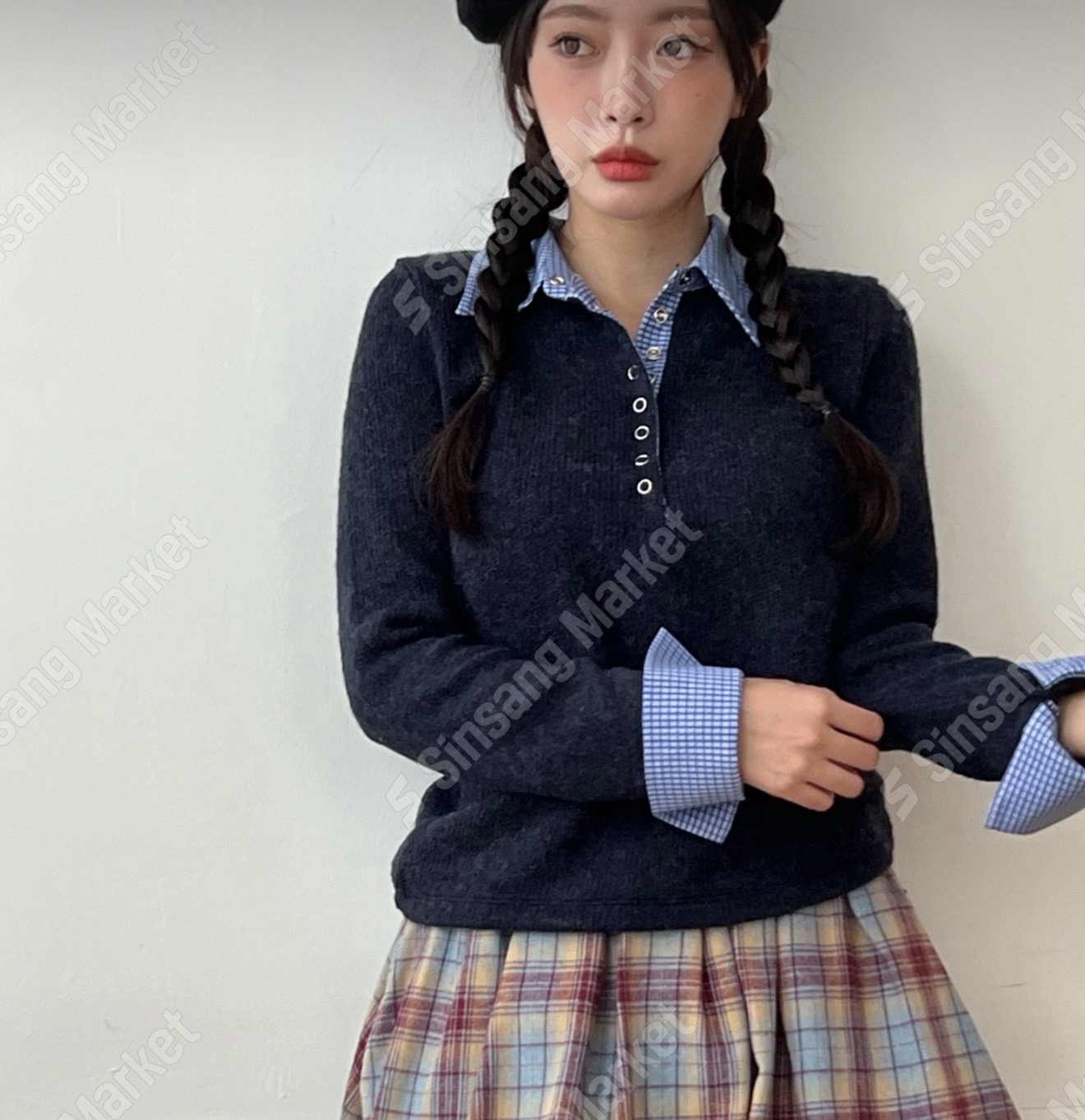 Screenshot COMEBACK!! Layered Preppy Knit - Image 1