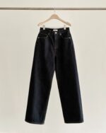 OUNCE Non-Fade Wide Denim Pants - Image 7