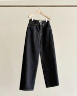 OUNCE Non-Fade Wide Denim Pants - Image 9