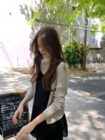 OUNCE Eyelet String Dress - Image 3