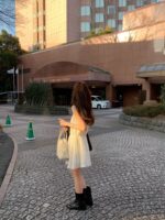 OUNCE Eyelet String Dress - Image 18