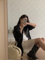 OUNCE Eyelet String Dress - Image 20