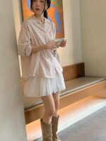 Soft Checked Shirt - Image 4